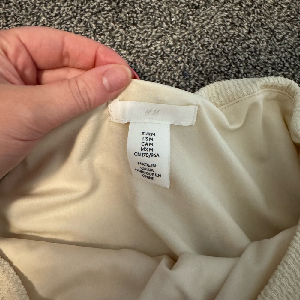H&M Cream Midi Dress - Picture 4 of 6